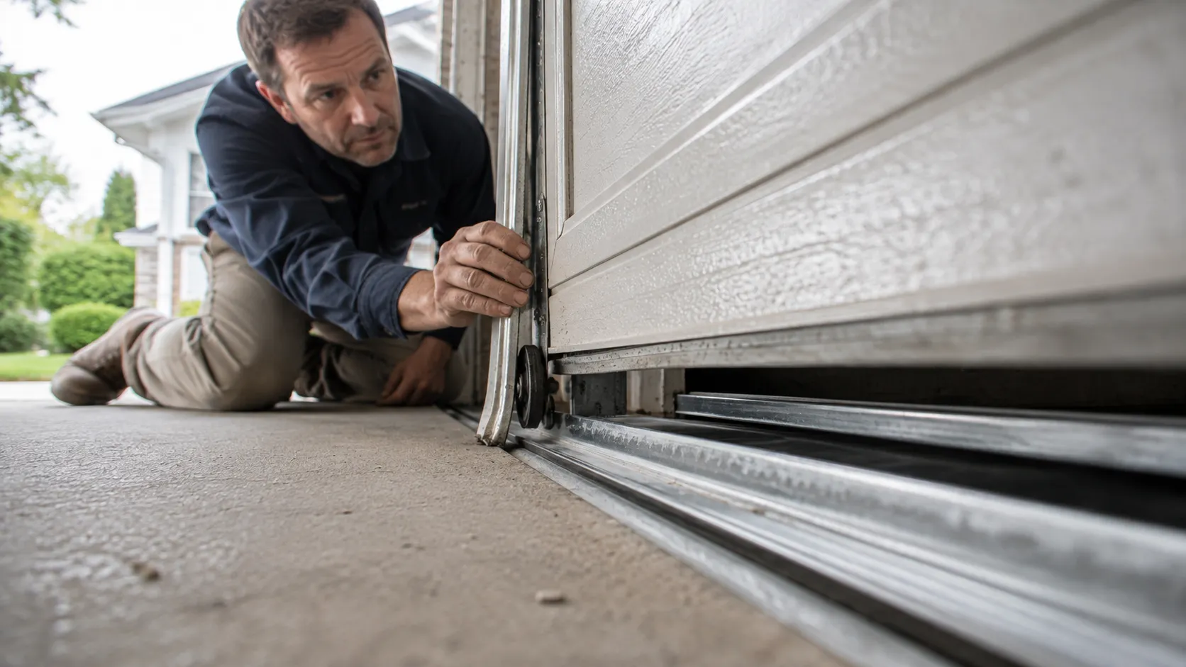 Why a Door Goes Off Track in Pekin